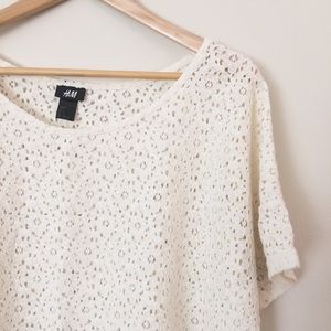 Lacey boxy top